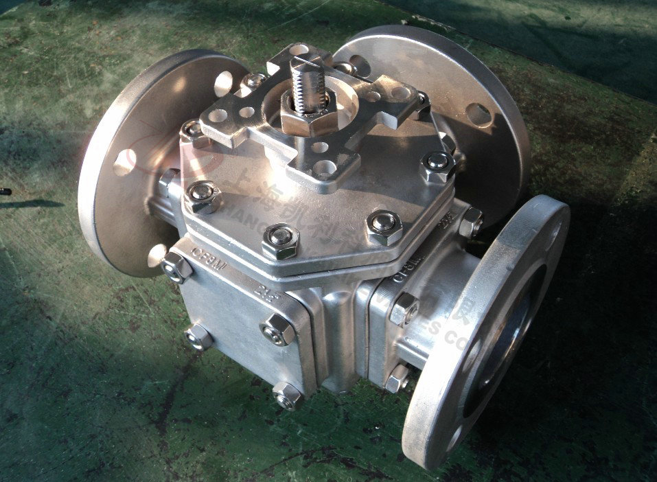 Q44H,Q44Y，Q45H,Q45Y硬密封三通球閥