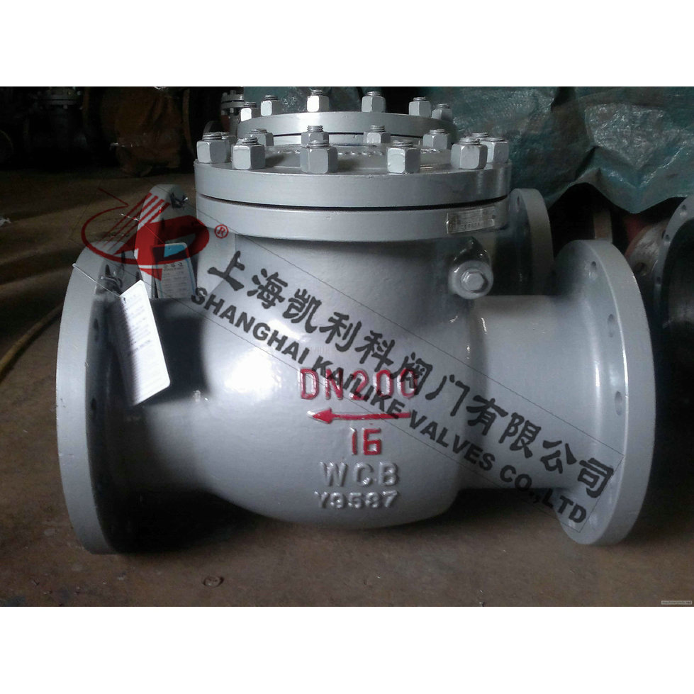 H44H、H44W鑄鋼法蘭止回閥